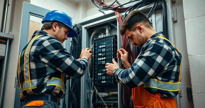 Montadores de painéis elétricos: especialistas em instalações industriais