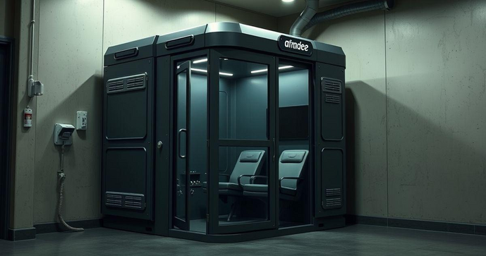 Cabine Blindada Compacta Para Instalações Críticas Cabine Blindada Compacta Para Instalações Críticas