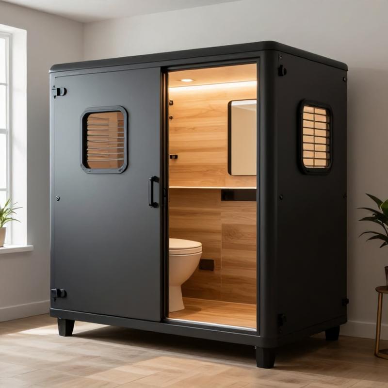 Cabine Blindada Compacta: Segurança e Estilo em Qualquer Espaço
